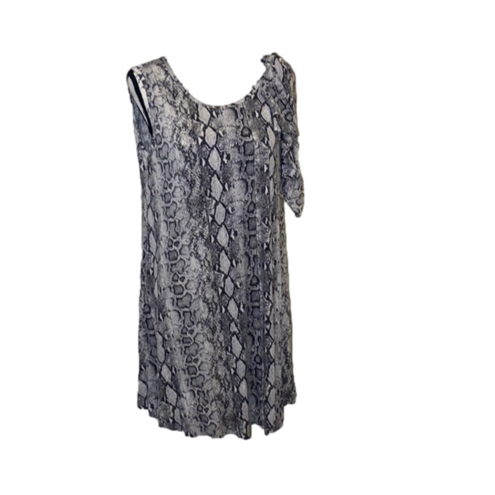 VINTATRE Women’s Snakeskin Tunic Shirt/Dress XL NWT